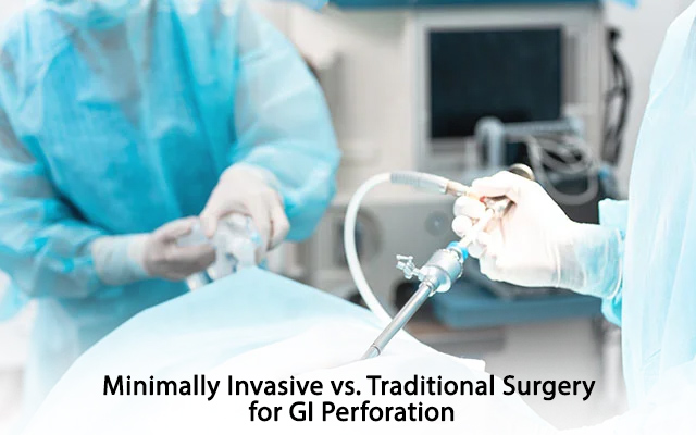 Minimally Invasive vs. Traditional Surgery for GI Perforation